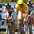 Andy Schleck w�hrend der vierten Etappe der Tour de France 2009